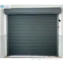 Porta de garagem para rolos de alumínio elétrico residencial